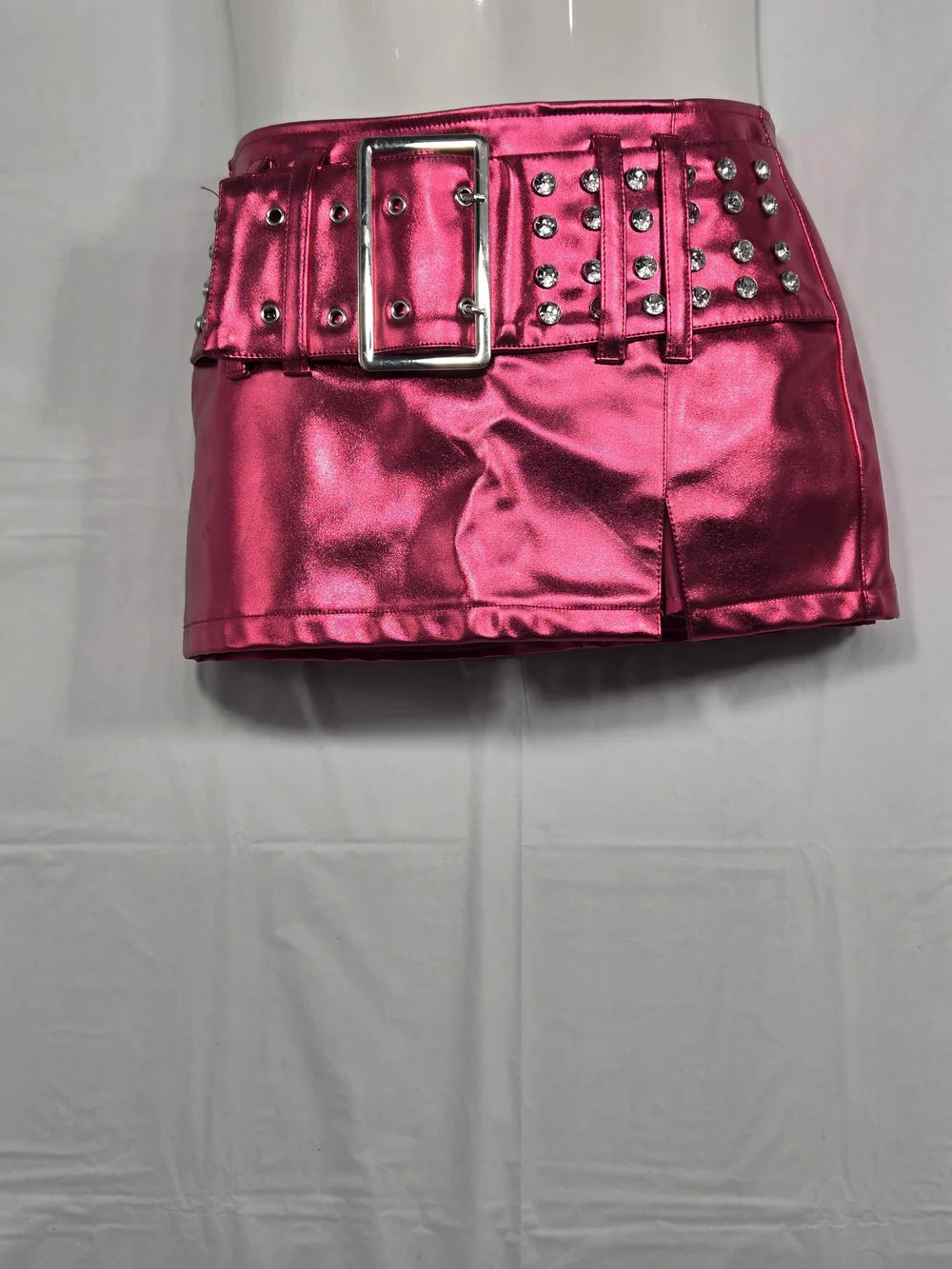 POSTER GIRL Metallic Hot Pink Over-the-Knee Boots